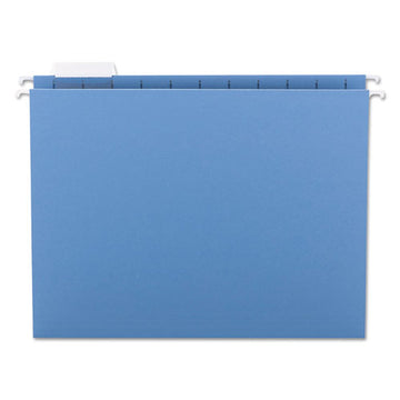 Smead® Colored Hanging File Folders, Letter Size, 1-5-cut Tab, Blue, 25-box freeshipping - TVN Wholesale
